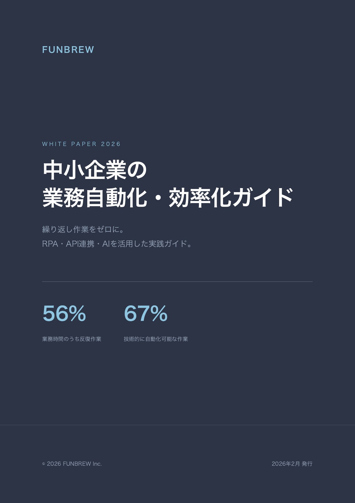 中小企業の業務自動化・効率化ガイド