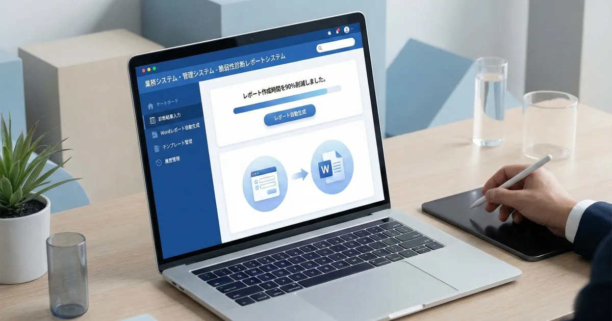 脆弱性診断レポートシステム