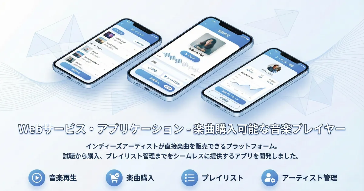 楽曲購入可能な音楽プレイヤー