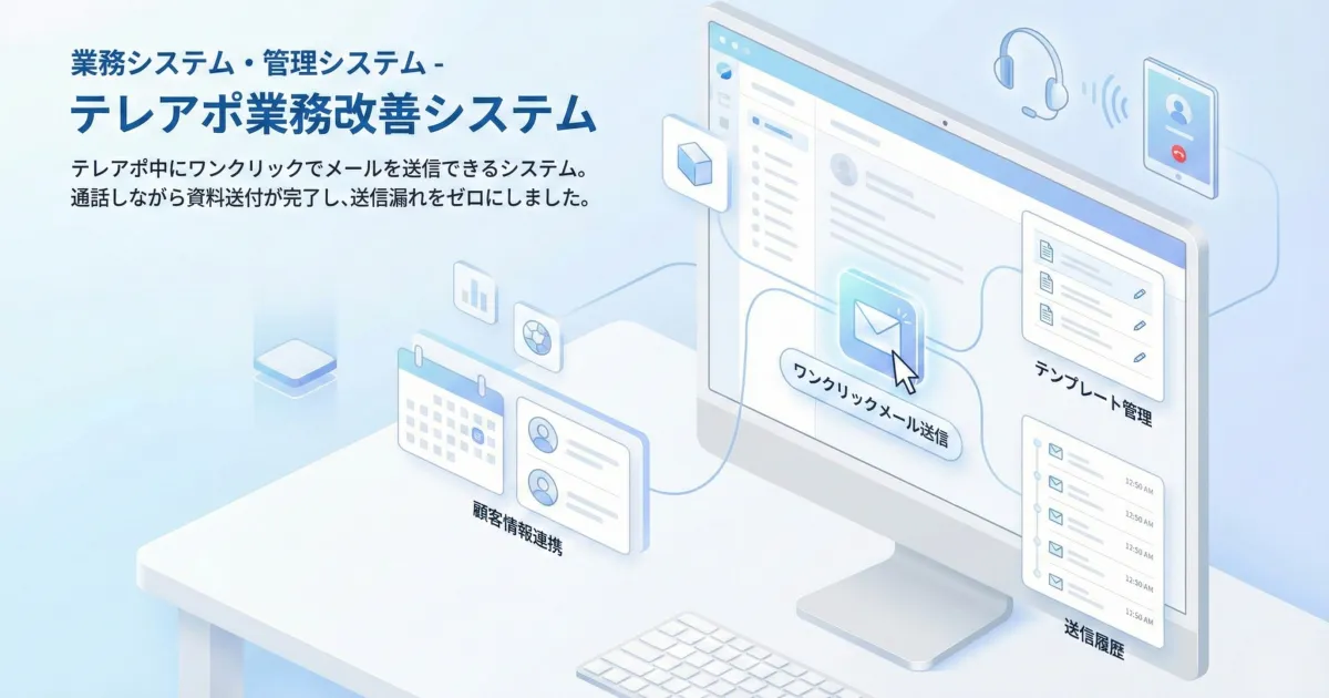 テレアポ業務改善システム